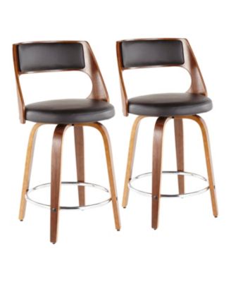 Lumisource - Cecina 24" Counter Stool, Quick Ship (Set of 2)