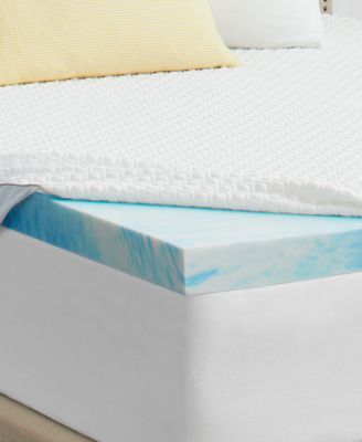 Sealy - 2" Chill™ Gel Memory Foam Mattress Topper, Queen