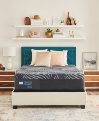 Sealy - Posturepedic Brenham Hybrid 13.5" Soft Mattress Set- Full