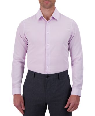 C-LAB NYC - Men's Slim-Fit Houndstooth Print Dress Shirt