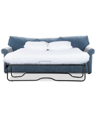 Furniture - 88" Amici Fabric Queen Sleeper Sofa