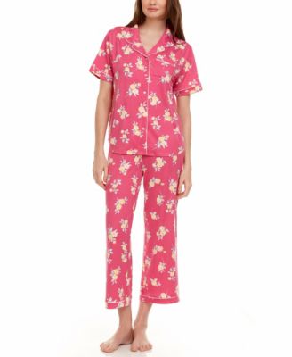 Flora by Flora Nikrooz - Women's Annie Printed Capri Pajama Set