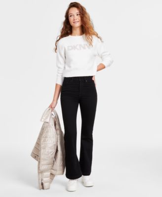 DKNY Jeans - Women's High-Rise Flare-Leg Jeans