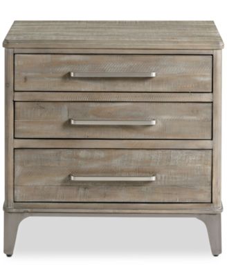 Furniture - Intrigue Three-Drawer Nightstand
