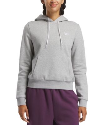 Reebok - Women's Identity Logo Long-Sleeve Fleece Hoodie