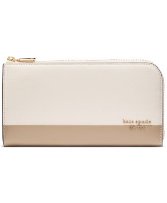 kate spade new york - Devin Saffiano Leather Zip Around Continental Wallet