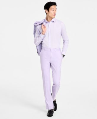 Hugo Boss - Men's Modern-Fit Wool Blend Suit Pants