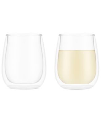 Bodum - SKAL Double-Walled White Wine Glasses, Set of 2