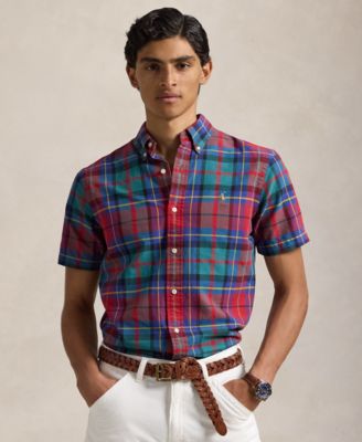 Polo Ralph Lauren - Men's Classic-Fit Plaid Oxford Shirt