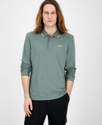 Hugo Boss - Men's Derrikos Long Sleeve Polo Shirt