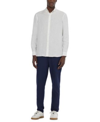 SCOTCH & SODA - Men's Long Sleeve Linen Shirt