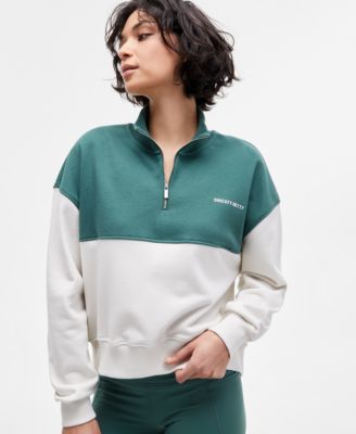 Sweaty Betty - Women's Cropped Half-Zip Jacket