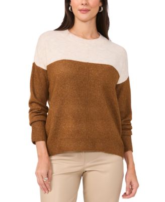 Vince Camuto - Extended Shoulder Colorblocked Sweater