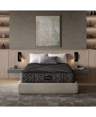 Beautyrest - Black Hybrid Series One 13" Medium Tight Top Mattress - Full