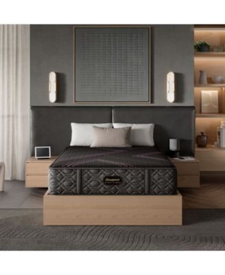 Beautyrest - Black Hybrid Series Two 13.5" Plush Tight Top Mattress Set - Twin XL