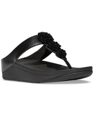 FitFlop - Women's Fino Beadie Wedge Sandals