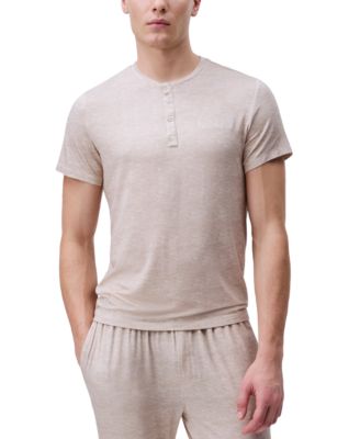 Calvin Klein - Men's UltraSoft Stretch Sleep Henley