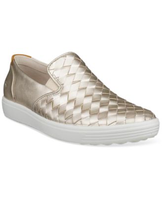 Ecco - Women's Soft 7 Woven Slip-On Sneakers