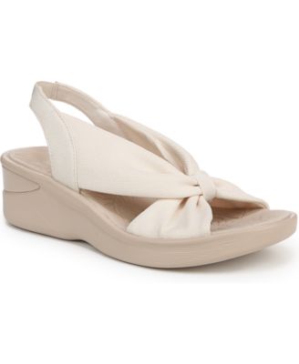 Bzees - Women's Serenade Washable Slingback Wedge Sandals