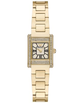 Emporio Armani - Women's Gold-Tone Stainless Steel Bracelet Watch 20mm