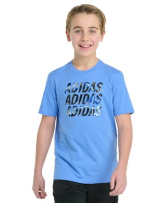 adidas - Big Boys Short-Sleeve Spectrum of Light Lineage Graphic Cotton T-Shirt