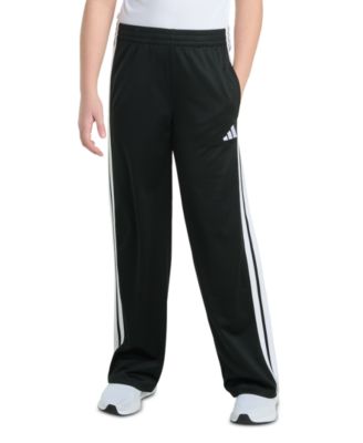 adidas - Big Girls Elastic-Waistband Tricot Wide-Leg Pants