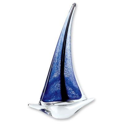 Badash Crystal - 13" Sailboat