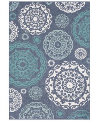 Livabliss - Alfresco ALF-9666 Charcoal 2'3" x 4'6" Area Rug
