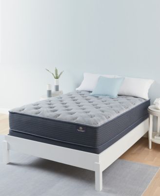 Serta - LUXE Chamblee 12.5" Firm Mattress Set- Twin