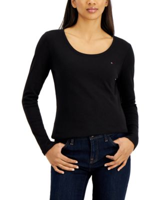 Tommy Hilfiger - Scoop-Neck Solid Top