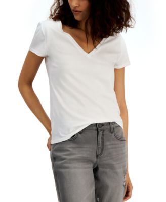 I.N.C. International Concepts - Cotton V-Neck T-Shirt