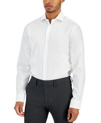 Bar III - Men's Slim-Fit Diamond Dobby Dress Shirt