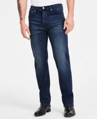 Calvin Klein - Men's Standard Straight-Fit Stretch Jeans