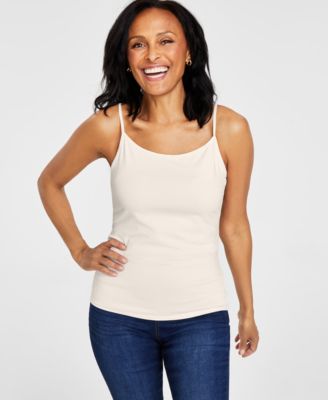 I.N.C. International Concepts - Women's Scoop-Neck Layering Camisole Top