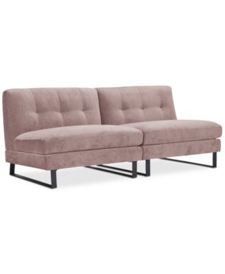 Furniture - Kathya 80" 2-Pc. Fabric Modular Sofa