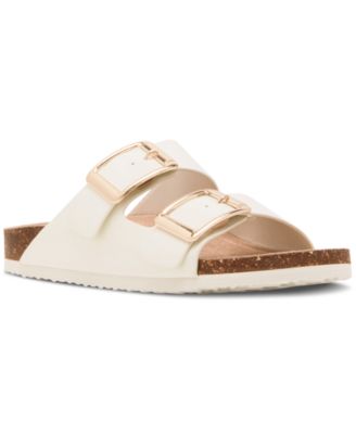 Madden Girl - Bodie Buckle Footbed Slide Sandals