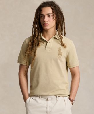 Polo Ralph Lauren - Men's Custom Slim Fit Big Pony Mesh Polo Shirt