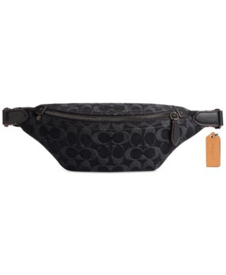 COACH - Charter Signature Denim Belt Bag