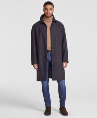 Michael Kors - Men's Classic-Fit Check Overcoat