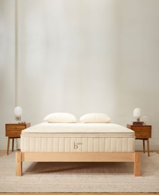 Brooklyn Bedding - Birch Luxe Natural 11.5" Cushion Firm Mattress - Full