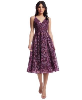Dress the Population - Women's Elisa Embellished Dress