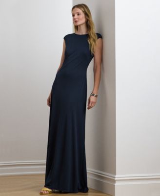 Lauren Ralph Lauren - Women's Chain-Trim Jersey Gown
