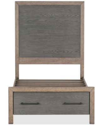 Furniture - Portmore Twin Panel Storage Bed, Created for Macy's