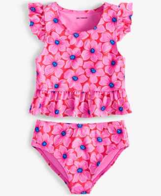 Epic Threads - Little Girls Floral Tankini Two-Piece Swimsuit