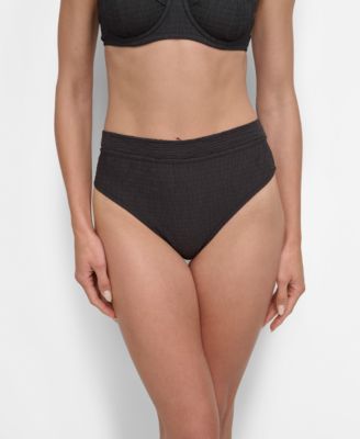 DKNY - Women's High Waist Bikini Bottoms