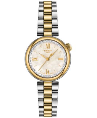 Tissot - Women's Swiss Desir Two-Tone Stainless Steel Bracelet Watch 28mm