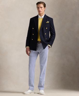 Polo Ralph Lauren - Men's Stretch Straight-Fit Seersucker Pants
