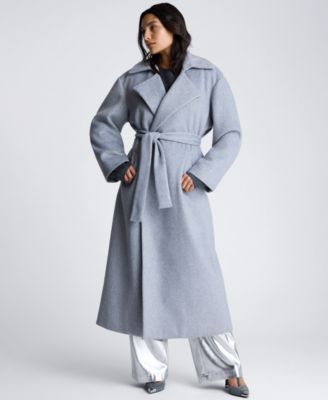 Kenneth Cole - Women's Brushed Felt Trench Coat