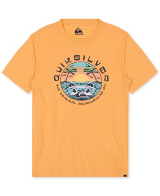 Quiksilver - Big Boys Circular Waves Graphic Cotton T-Shirt