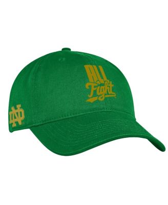 Under Armour - Men's Kelly Green Notre Dame Fighting Irish Washed Performance Cotton Adjustable Hat